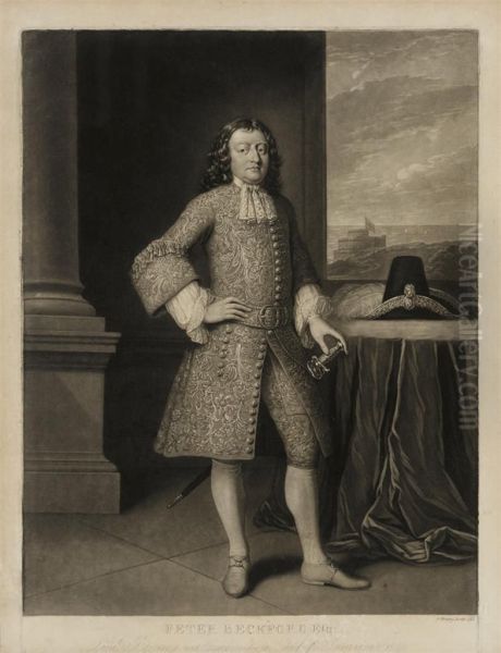 Peter Beckford Esq. Lieut Governor And Commander In Chief Ofjamaica, 1692 Oil Painting by John Murphy