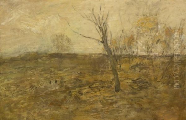 Edge Of A Clearing Oil Painting by John Francis Murphy