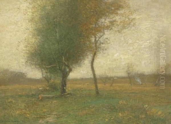 Warm October Afternoon Oil Painting by John Francis Murphy