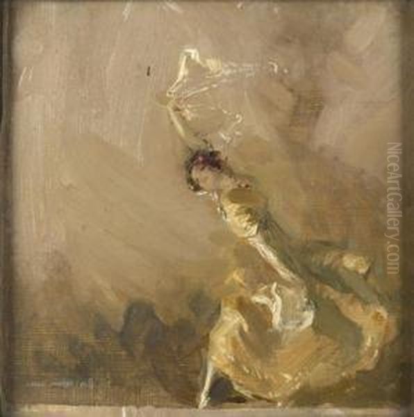 Spanish Dance Oil Painting by George Murray