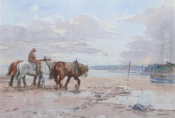 Aberlady Oil Painting by James T. Murray