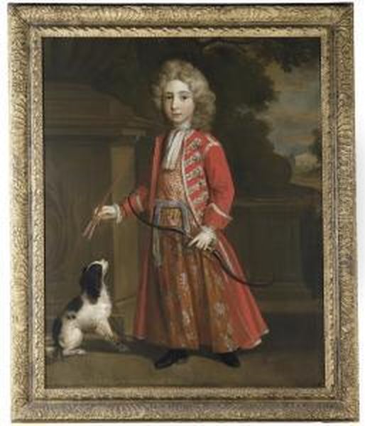 Portrait Of Jonathan Stanyforth Oil Painting by Thomas Murray