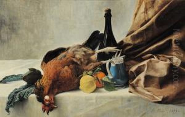 Nature Morte Oil Painting by Benedetto Musso