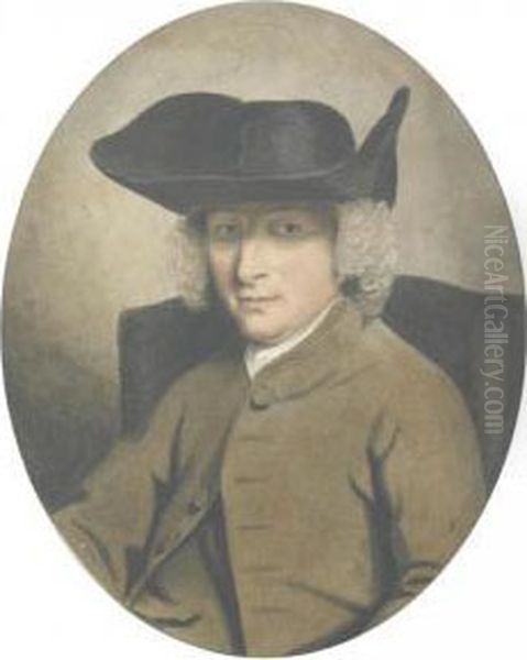 Portrait Of James Balfour Of Pilrig (1705-1795) Oil Painting by J. Myddleton