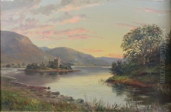 Kilchurn Castle Oil Painting by William Scott Myles