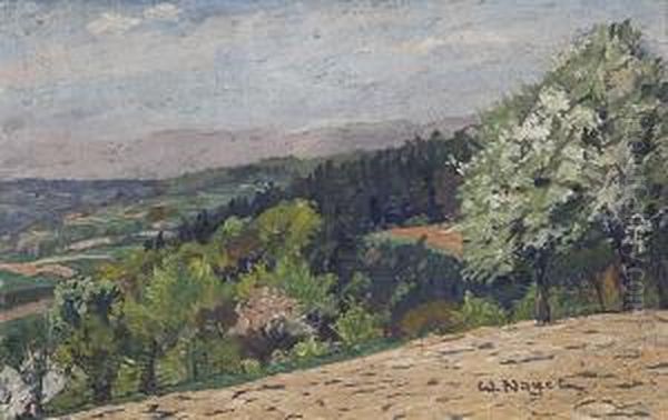 Kraichgau-landschaft Oil Painting by Wilhelm Nagel