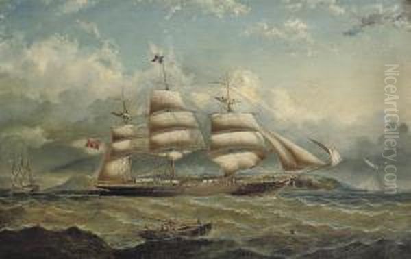 The Outward-bound Oil Painting by George Alexander Napier