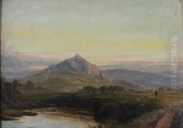 Landscape Oil Painting by James Nasmyth