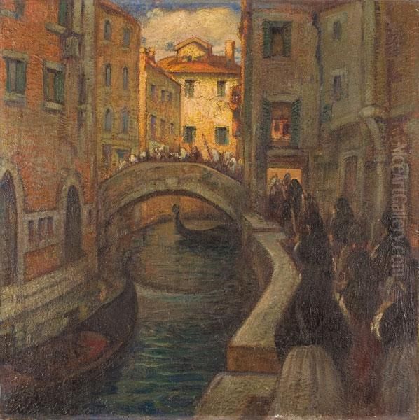 Chioggia Oil Painting by Hector Nava