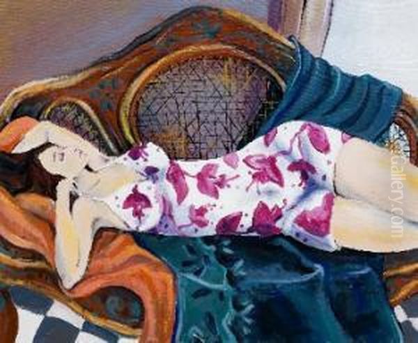 Descanso Oil Painting by A. Nelson