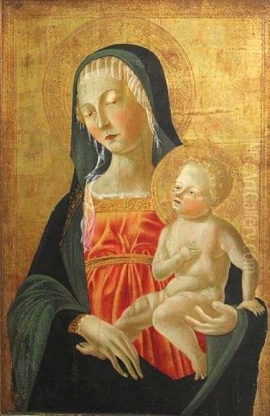 The Madonna And Child Oil Painting by Neroccio De Landi