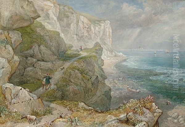 Dover; Ben Lomond Oil Painting by William Andrews Nesfield