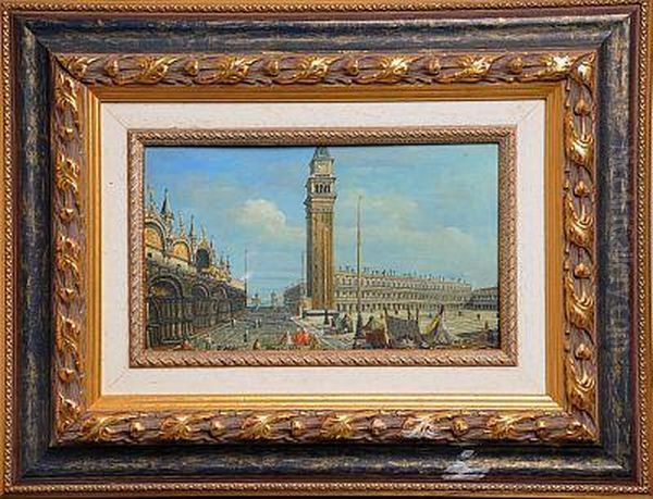 Venezia Oil Painting by Francesco Netti