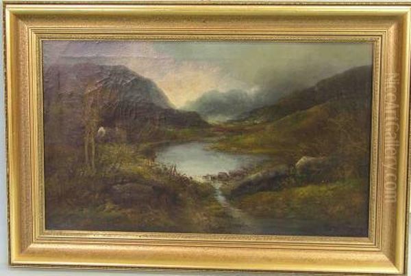 See In Bergiger Landschaft Oil Painting by Edith Nevil