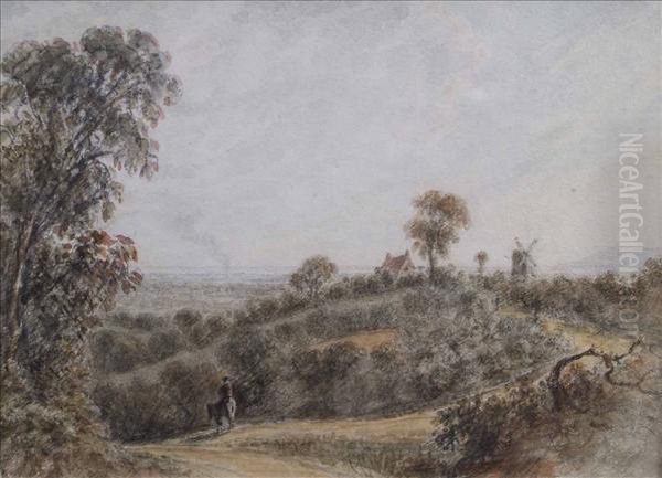 Sussex Oil Painting by William Newbery