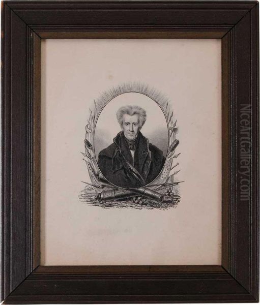 Andrew Jackson Oil Painting by Albert Newsam