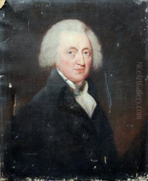 Portrait Of A Gentleman Oil Painting by Gilbert Stuart