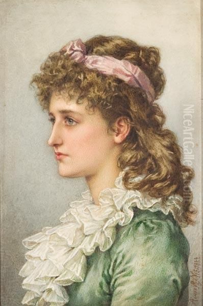 Profilo Di Fanciulla by Agnes Rose Nicholl