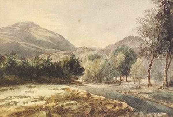 Pass Of Lennie Benledi Oil Painting by William Nicholl