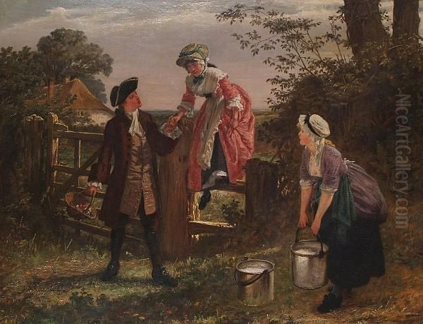 A Helping Hand. by Charles Wynee Nicholls