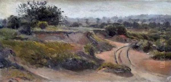 Landscape Oil Painting by Catherine Maude Nichols