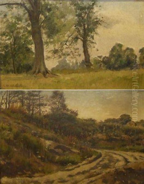 Norfolk And Trees Oil Painting by Catherine Maude Nichols