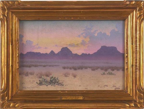 Arizona Oil Painting by Audley Dean Nicols