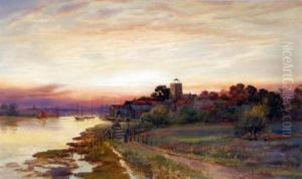 Wyvenhoe, Essex Oil Painting by Thomas Noelsmith