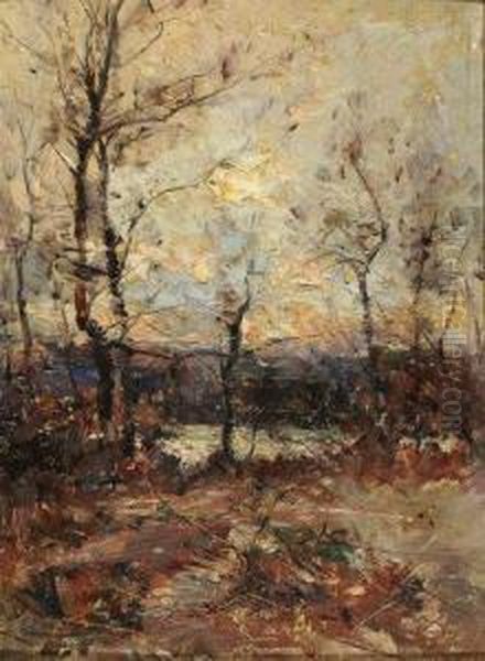 Paysage Oil Painting by Emile Noirot