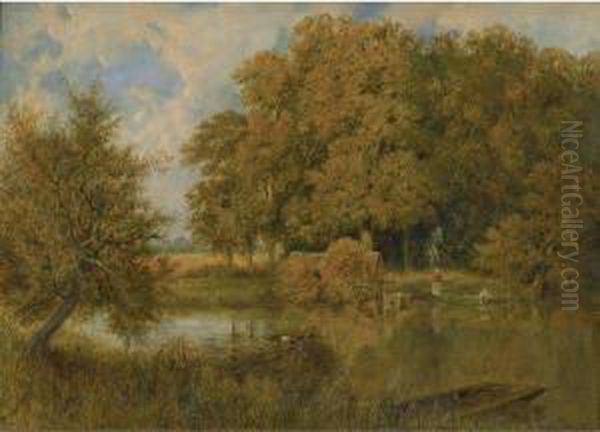 By The Pond by George Parsons Norman