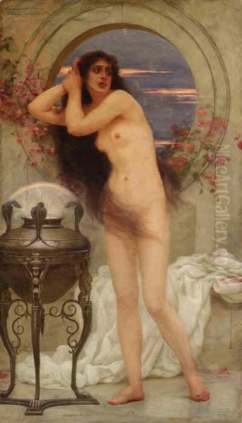 Pandora Oil Painting by Ernest Normand