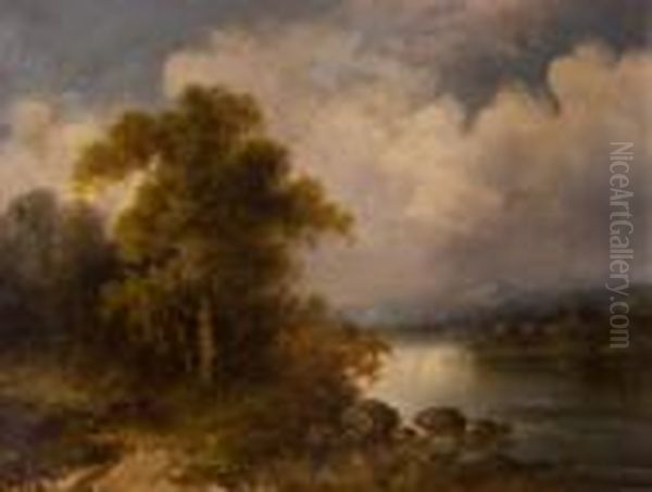 Landscape Oil Painting by James Northcote