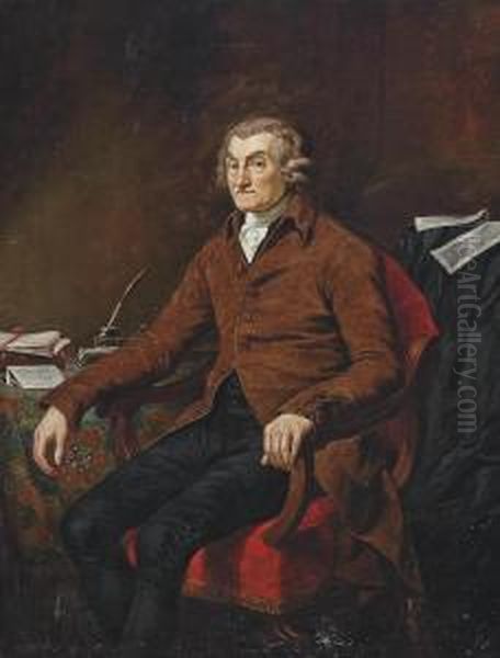 Portrait Of William Graves Esq. Oil Painting by James Northcote