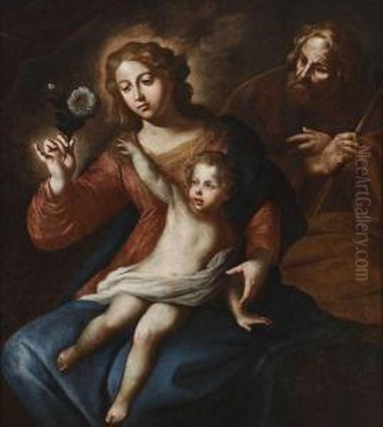 La Sainte Famille by Pietro Novelli Il Monrealese