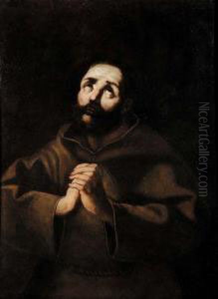 San Francesco Oil Painting by Pietro Antonio Novelli