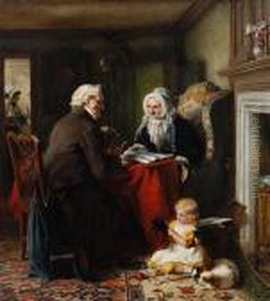 The Codicil Oil Painting by George Bernard O'Neill