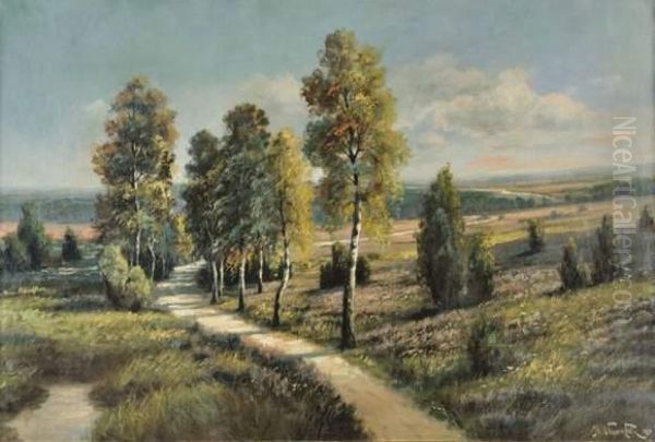 Paysage Oil Painting by Nikolai Obolenskii