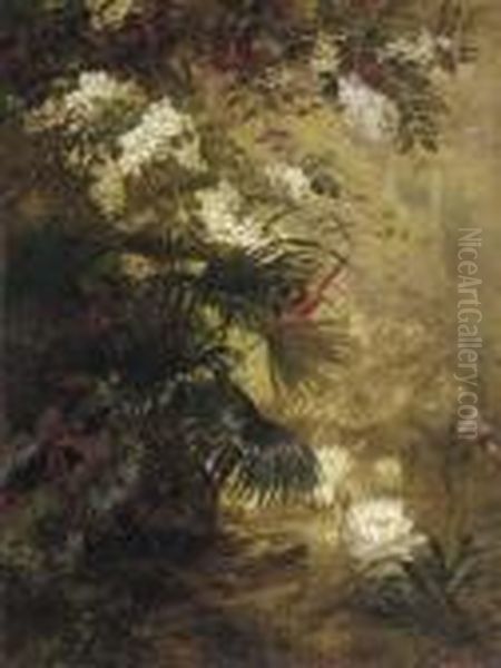 Tropical Paradise Oil Painting by Marie Oesterley