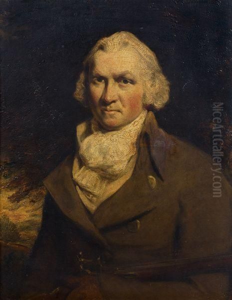 Portrait Presume De Charles Theobald Oil Painting by John Opie