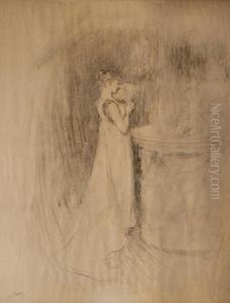 Reflections Oil Painting by Sir William Quiller-Orchardson