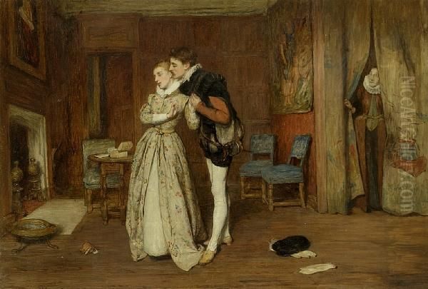 Mary Queen Of Scots Oil Painting by Sir William Quiller-Orchardson