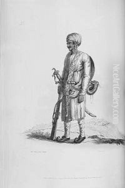 India Solvyns (francois Balthazar) The Costume Of Hindostan... With Descriptions In English And French, Taken In The Years 1798 And 1799 Oil Painting by Edward Orme