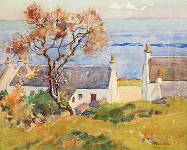 Corrie, Arran Oil Painting by Stewart Orr