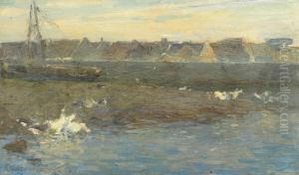 In Galway Oil Painting by Walter Frederick Osborne