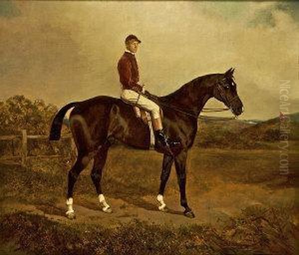 Tinder Box With Captain Lummie Harford Oil Painting by William Osborne