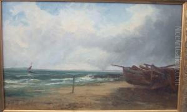 The Little Haven Oil Painting by John Hervey Oswald