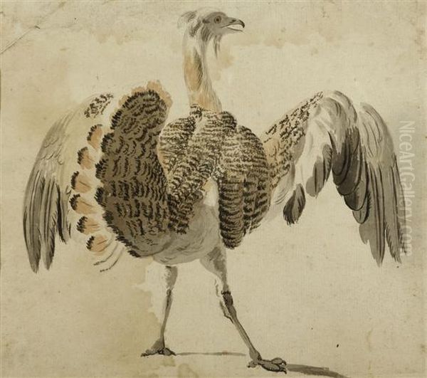 Turkey Oil Painting by Jean-Baptiste Oudry