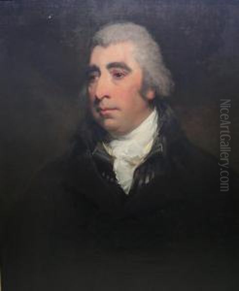 Portrait Of Peter Von Winter (1754-1825) Oil Painting by William Owen