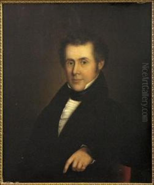 Portrait Of A Gentleman Oil Painting by William Owen