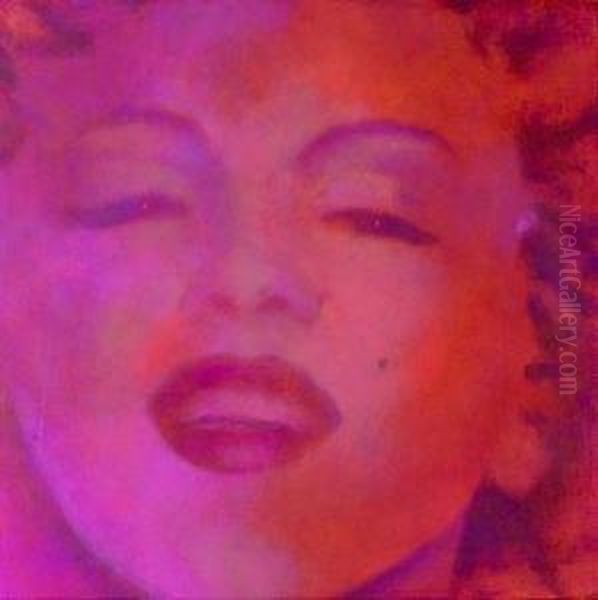 Marilyn Ii Oil Painting by Alexis Paul Pachot D'Arzac